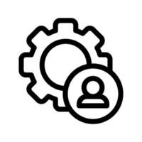 Manager Icon Vector Symbol Design Illustration