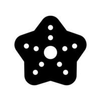 Starfish Icon Vector Symbol Design Illustration