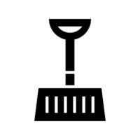 Snow Shovel Icon Vector Symbol Design Illustration