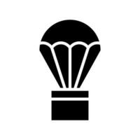 Parachute Icon Vector Symbol Design Illustration