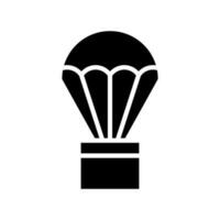 Parachute Icon Vector Symbol Design Illustration