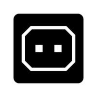 Socket Icon Vector Symbol Design Illustration