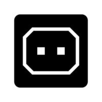 Socket Icon Vector Symbol Design Illustration