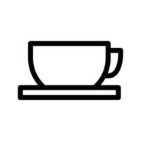 taza icono vector símbolo diseño ilustración