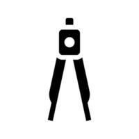 Compass Architecture Icon Vector Symbol Design Illustration