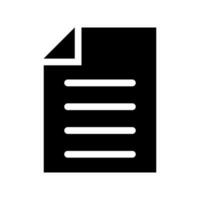 Documents Icon Vector Symbol Design Illustration