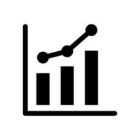 Graph Icon Vector Symbol Design Illustration