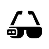 inteligente lentes icono vector símbolo diseño ilustración