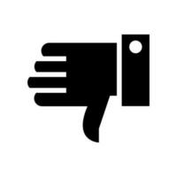 Dislike Icon Vector Symbol Design Illustration