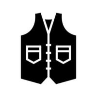 Vest Icon Vector Symbol Design Illustration