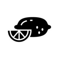 Lemon Icon Vector Symbol Design Illustration