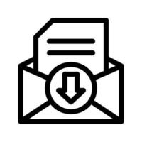 Inbox Icon Vector Symbol Design Illustration