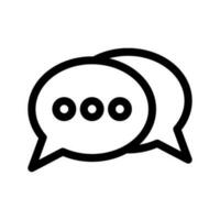 Chat Icon Vector Symbol Design Illustration