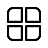 Dashboard Icon Vector Symbol Design Illustration