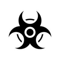 Biohazard Icon Vector Symbol Design Illustration