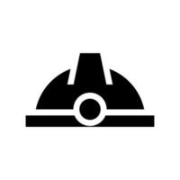 Helmet Icon Vector Symbol Design Illustration