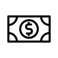 Cash Icon Vector Symbol Design Illustration