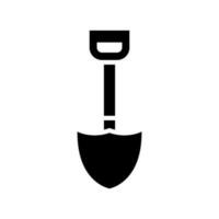 Shovel Icon Vector Symbol Design Illustration