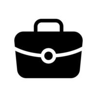 Briefcase Icon Vector Symbol Design Illustration