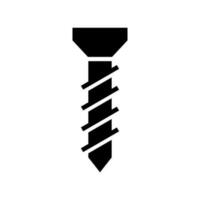 tornillo icono vector símbolo diseño ilustración