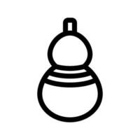 Bottle Gourd Icon Vector Symbol Design Illustration