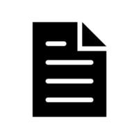 Documents Icon Vector Symbol Design Illustration