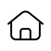 Home Icon Vector Symbol Design Illustration