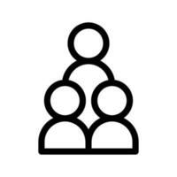 Community Icon Vector Symbol Design Illustration