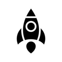 Rocket Icon Vector Symbol Design Illustration