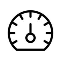 Speedometer Icon Vector Symbol Design Illustration