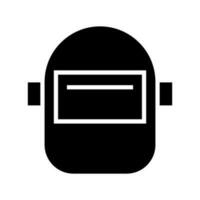 Welding Helmet Icon Vector Symbol Design Illustration