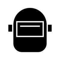 Welding Helmet Icon Vector Symbol Design Illustration