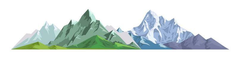 Natural elevation, mountains range wilderness