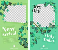 New arrival only today, special offer and sale vector