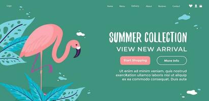 verano recopilación, ver nuevo llegada compras web vector