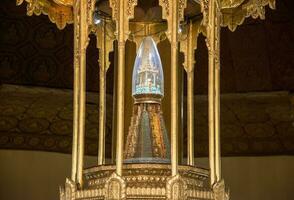 el Buda diente reliquias pagoda dentro el swe taw myat pagoda en el municipio de Yangón, myanmar. foto