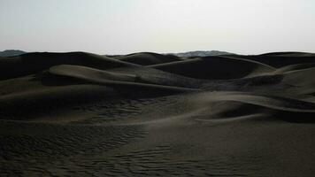 Mitte östlichen Wüste Sand Dünen video