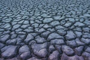 Broken soil in Pampas environment , Patagonia, Argentina. photo