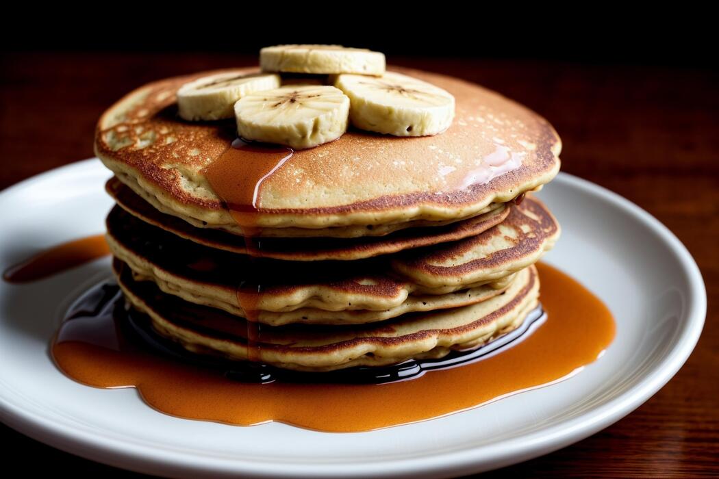 Banana Pancakes Stock Photos, Images and Backgrounds for Free Download