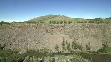 Deep Cleft Between Escarpments of Stony Canyon Geological Formation video