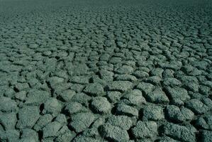 Broken soil in Pampas environment , Patagonia, Argentina. photo