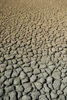 Broken soil in Pampas environment , Patagonia, Argentina. photo