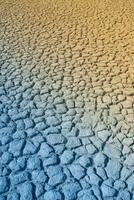 Broken soil in Pampas environment , Patagonia, Argentina. photo