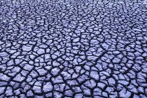 Broken soil in Pampas environment , Patagonia, Argentina. photo