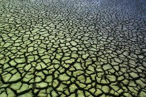 Broken soil in Pampas environment , Patagonia, Argentina. photo