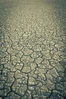 Broken soil in Pampas environment , Patagonia, Argentina. photo