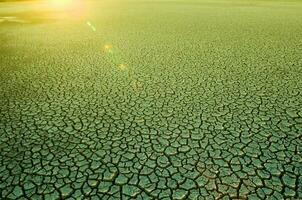 Broken soil in Pampas environment , Patagonia, Argentina. photo