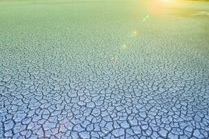 Broken soil in Pampas environment , Patagonia, Argentina. photo