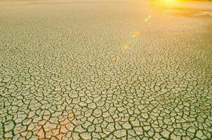 Broken soil in Pampas environment , Patagonia, Argentina. photo