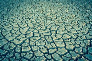 Broken soil in Pampas environment , Patagonia, Argentina. photo